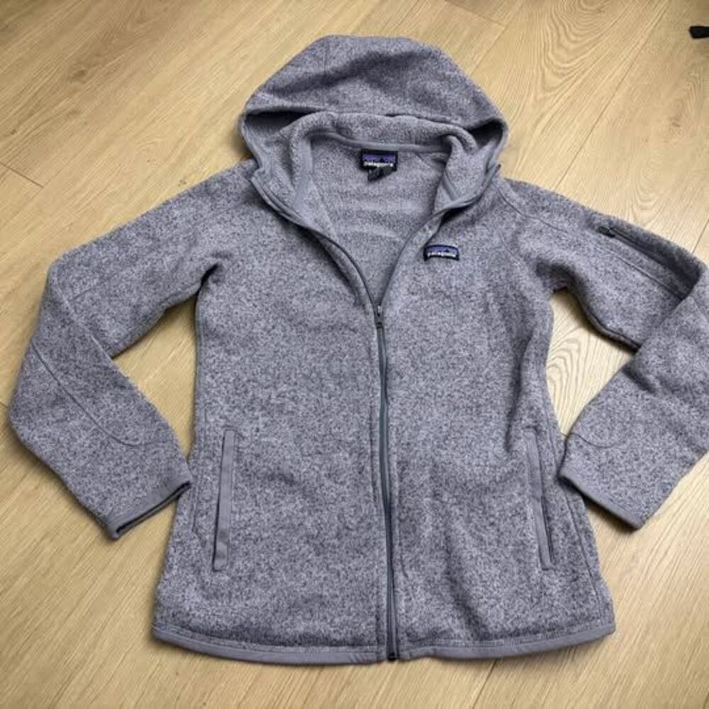 Patagonia Better Sweater Hoody - Women's Size Medium Heathered Purple